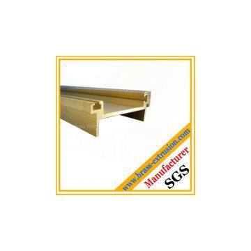 Window Door Frame Brass Copper Extrusion Profile Section photo-2