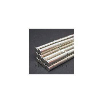 high quality permanent rare earth strong Ndfeb cylinder magnet D6*30MM,35SH,NICUNI