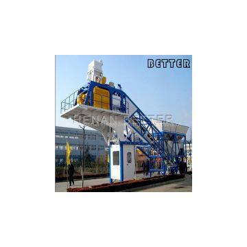 HZS25 mobile concrete plant