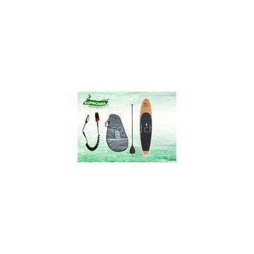 Wooden sup boards / white rail standing paddle board paddle board fishing