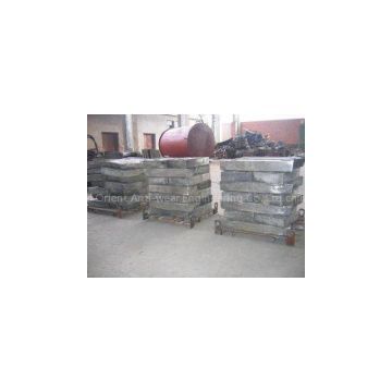 Raw Material Mills OEM Boltless Ball Mill Liner Cr-Mo Alloy Steel Mining Industry