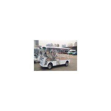 3KW Motor 2 Seater Electric Ambulance Car / Ambulance Cart For Hospital Transport