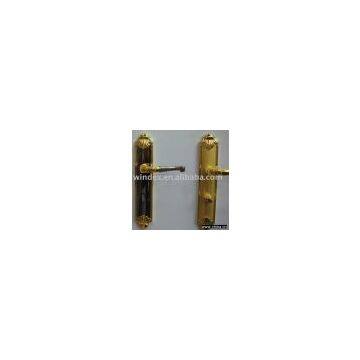 brass lever handle