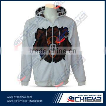 Printed mens fleece jogging suits,hooded jogging suit