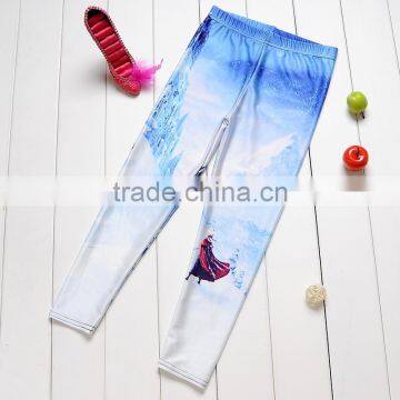 2014 new arrival kids dance leg warmers printed girls leggings ruffle kids leg warmers Clgs1005