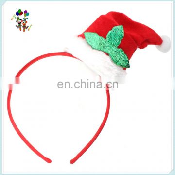 Zest Christmas Sequin Party Headband with Droopy Santa Hat HPC-1089