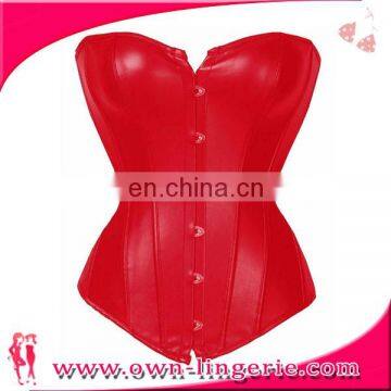 Wholesale Red Leather Corset Tops to Wear Out Corset Tops To Wear Out