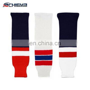 men custom design sublimated hockey socks high quality wholesale with logo