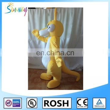 2016 Wholesale hot sale cheap christmas plush kangaroo mascot costume