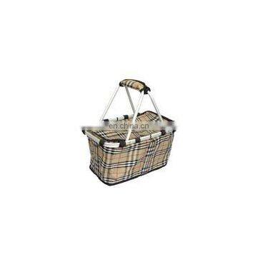 metal shopping basket