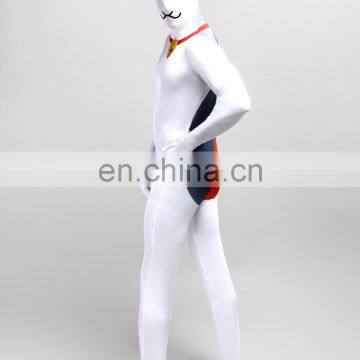 Full Body Tiger Stripes Lycra Zentai Halloween Party Animal Print Cat Costume photo-2