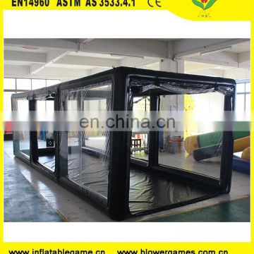 Waterproof showcase inflatable display car cover