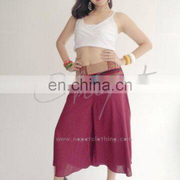 3/4 Wide Baggy Legs new style pants Thai Rayon Pants