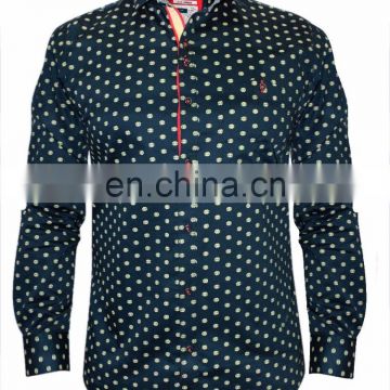 Rebel Navy Party Wear Shirt