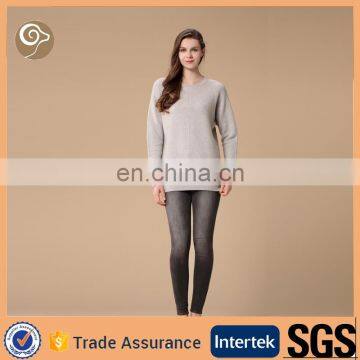 O neck wool sweater design for girl