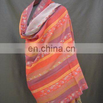 Wool Jacquard Shawls