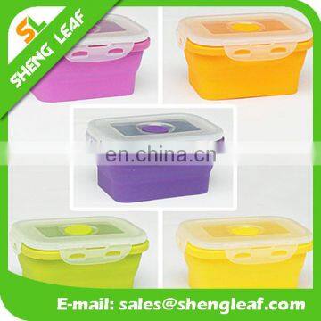 Bento boxes -Silicone lunch food bowls