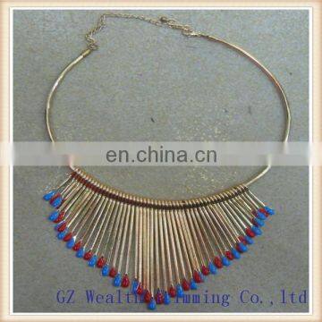 Favorites Compare Europe and the United States necklace ,color mixed necklace, have stock