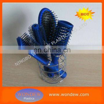 Plastic high quality hair brush set