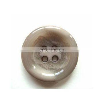 shirt resin button in gray color