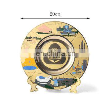 Custom High Quality Round Metal Commemorative Plates Wholesale photo-3