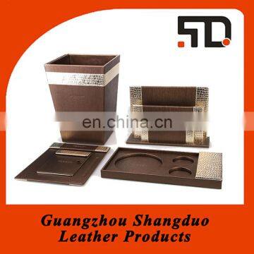 Cheap leather hotel amenities supplier