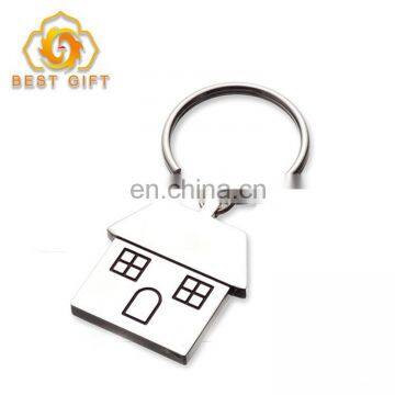 New Arrivals Metal House Shape Keychain