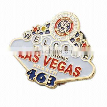 Sports Baseball Award Pin Badge Gold Silver Enamel Colors Lapel Pin photo-4