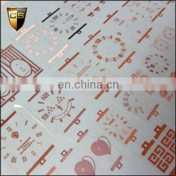 Pure nickel electroforming process ultra-thin, soft material nickel signage