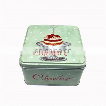 Top canning metal gift small size cookies biscuits chocolates cake tin