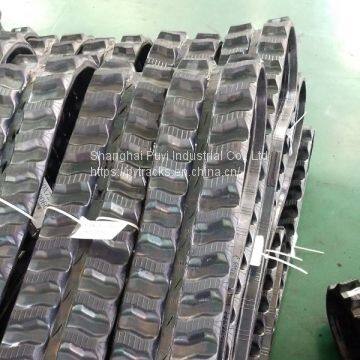 Kubota / Furukawa mini small size excavator rubber track size 180mm x pitch 72mm x links 36