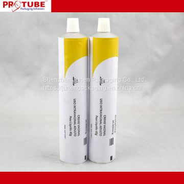 Offset Printing Empty Pharmaceutical Aluminum Collapsible Tube