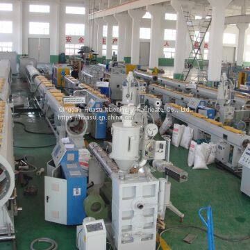 PE Water Supply Gas Distribution Pipe Production Line photo-2