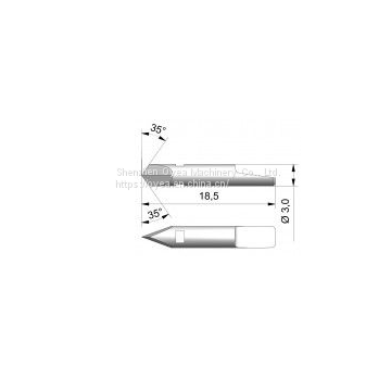 Zund Kiss Cut Blade: Z3 / 3910115,Esko Kiss Cut Blade: BLD-KC103 (i-103) / G42458323 photo-5