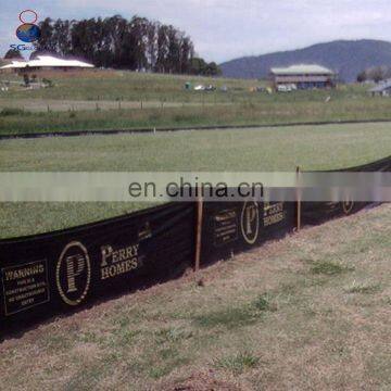 Erosion Control Polypropylene Plastic Silt Fence Fabric