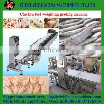 Frozen Fillets Grading Machine / Sea Food Grading Machine / Chicken Feet Sorting Machine photo-6