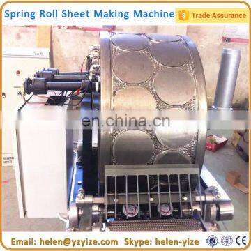 Automatic Pastry Spring Roll Making Machine Lumpia Skin Forming Machine photo-6