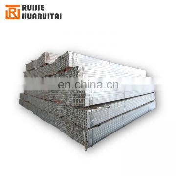 Q235 weld steel square galvanized hollow section