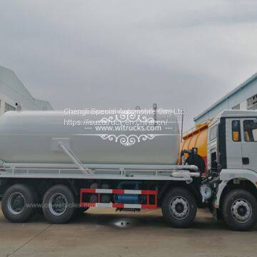 Shacman 18000 Liters Septic Vacuum Tanker Truck photo-2