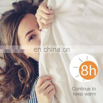 Luxury High Quality Super Soft Fluffy White Microfiber Fitted Hotel Comfort Bed Sheet photo-6