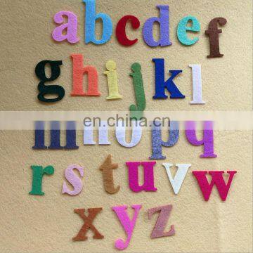 Factory Price Die Cut Felt Letters With Back Adhesive For Kids photo-3