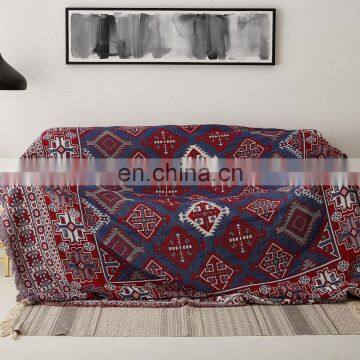 RAWHOUSE Polyester Woven Tapestry Throw Blanket Woven Blanket photo-3