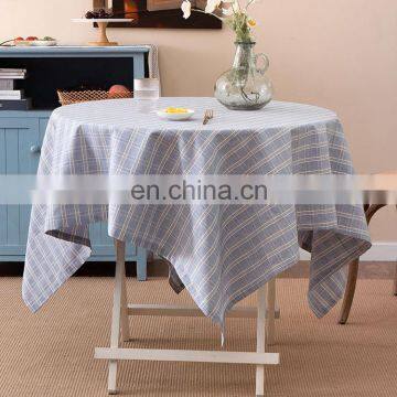 Japanese Style Indoor Kitchen Decoration Table Cover Geometric Lattice Cotton Linen Fabric Jacquard Tablecloth photo-4