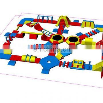 Portable Children Inflatable Water Park Equipment In Ocean For Water Amusement Park photo-7