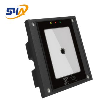 Multifunctional one-dimensional code access control dynamic card reader