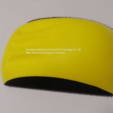 High Quality Self Adhesive Sandpaper Hand Grinding Push Board High Quality Hand Grinding Plate Car Rust Cleaning photo-2