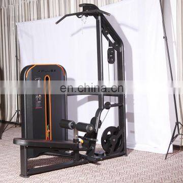 Commercial Gym Fitness Body Building Equipment Lat Pulldown&SEATED ROW Machine Muscle Trainer Abdominal Hernia Support