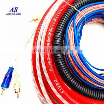Professional OFC/CCA Car Amplifier Wiring Kits 8GA Speaker Cable For Car Subwoofer photo-4