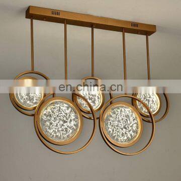 Modern Home Decorative Lighting Glass Chandelier Ceiling Lamps for Livingroom photo-4