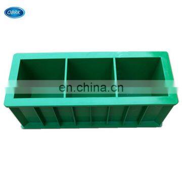 Plastic Concrete 100mm Cube Three Gang Test Mould